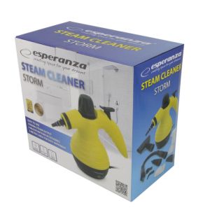 Парочистачка Esperanza EHS001, 1050W, 250 мл, 40 г/мин, 115 C, Жълт/черен