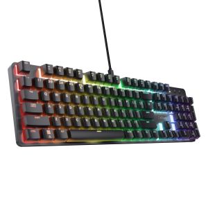 Клавиатура TRUST GXT 871 Zora Mechanical Gaming Keyboard - Black US