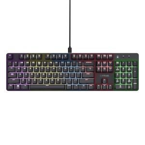 Клавиатура TRUST GXT 871 Zora Mechanical Gaming Keyboard - Black US