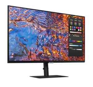 Монитор Samsung 32B800 32" IPS LED, 60 Hz, 5 ms GTG, 3840x2160, 300 cd/m2, Flicker Free, PBP, PIP, USB-C 90W, 3xUSB 3.0, Display Port 1.4, 2xHDMI 2.2, Black + Logitech MK250 - Graphite - USINTL