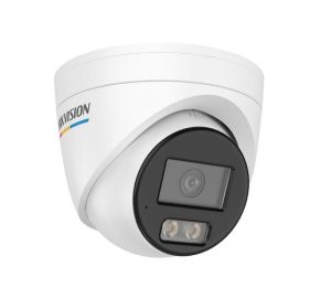 Камера HikVision 4 MP ColorVu 3.0 Fixed Turret Network Camera, 2.8 mm, F1.0, IR, White Light up to 30m, H.265+, IP67, built-in microphone, 12Vdc/PoE 6W