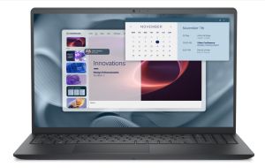 Лаптоп Dell Pro 15 Essential PV15250, Intel Core 3 100U (6 cores, up to 4.7 GHz), 15.6" FHD (1920x1080) 120Hz WVA AG, 8GB, 512GB, Intel UHD Graphics, HD RGB cam, Wi-Fi 6, FPR, BG kbd, Ubuntu, Carbon, 3Y PS+Canon PIXMA MG2551S All-In-One, Grey