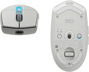 Мишка Logitech G305 X  Mouse, Superlight, WHITE-2.4GHZ-N/A-EER2-933-#933