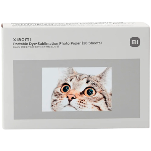 Xiaomi Portable Dye-Sublimation Photo Paper (20 Sheets)