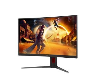 Монитор AOC C32G4Z, 31.5" Curved 1500R, VA, WLED, 1920x1080@260Hz (OC, Native 240Hz), 4ms GtG, 0.3ms MPRT, 300cd m/2, 3500:1, Adaptive Sync, FlickerFree, Anti Blue Light, 5Wx2, Tilt, Height Adjust, Swivel, 2xHDMI, DP