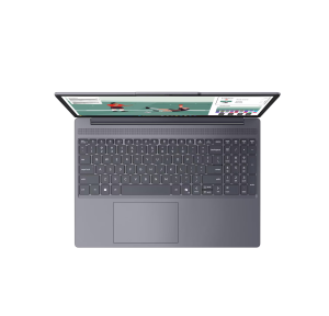 Лаптоп Lenovo IdeaPad Slim 3 15IWC11 (83RR009KBM)(сив), шестядрен Intel Core 7 350 1.5/4.8GHz, 15.3" (38.86cm) WUXGA IPS 400nits Anti-Glare Display (HDMI), 16GB DDR5, 512GB SSD NVMe, 1x USB 3.2 Gen 1 Type-C, No OS