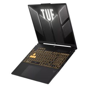 Лаптоп Asus TUF F16 FX607VJR-TU307,INTEL C7 230H,16.0  WUXGA 1920X1200 16:10 , AG,144 Hz16GB DDR5 5600 Mhz(2*8),512 GB M.2 SSD,RTX 3050 6GB GDDR6,Wi-Fi 6(802.11ax),Backlit Chiclet Keyboard 1-Zone RGB, no OS, Mecha Gray