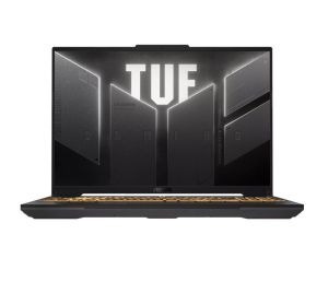 Лаптоп Asus TUF F16 FX607VJR-TU307,INTEL C7 230H,16.0  WUXGA 1920X1200 16:10 , AG,144 Hz16GB DDR5 5600 Mhz(2*8),512 GB M.2 SSD,RTX 3050 6GB GDDR6,Wi-Fi 6(802.11ax),Backlit Chiclet Keyboard 1-Zone RGB, no OS, Mecha Gray