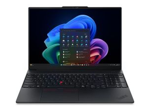 Лаптоп LENOVO ThinkPad E16 Gen 4 (21YE005RBM), 16" WUXGA (1920x1200) IPS, Intel® Core™ 7 350 (6M Cache, 1.5GHz up to 4.8GHz, 6 ядра), 24GB DDR5, 512GB SSD М.2, Backlit KB, noOS, Black