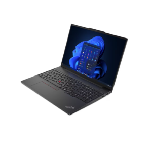 Лаптоп LENOVO ThinkPad E16 Gen 4 (21YE005RBM), 16" WUXGA (1920x1200) IPS, Intel® Core™ 7 350 (6M Cache, 1.5GHz up to 4.8GHz, 6 ядра), 24GB DDR5, 512GB SSD М.2, Backlit KB, noOS, Black