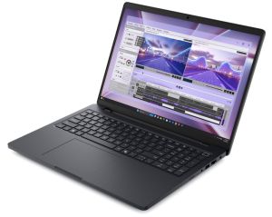 Лаптоп Dell Pro Max 16 MC16250, Intel Ultra 7 265H, vPro Enterprise (24MB, 16 cores, up to 5.30 GHz Turbo), 16" FHD+ LCD with 300 nits, 16GB: 2x8GB, DDR5, 5600 MT/s, 512GB, M.2 2230, Gen4, UMA graphic card, FHD HDR IR CAM, Wi-Fi 7, FPR, backlit,  Win 11 P