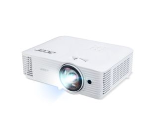 Мултимедиен проектор Acer Projector S1287n, DLP, Short Throw 0.6, XGA (1024x768), 4000 ANSI Lumens, 20 000:1, 1x, HDMI 2x1.4b, DC Out (5V/1A, USB-A), Component Video (D-sub), RCA, RG-45, RS232, Audio in/out, Speaker 16W, 3.1 kg, 3Y, White