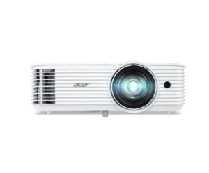 Мултимедиен проектор Acer Projector S1287n, DLP, Short Throw 0.6, XGA (1024x768), 4000 ANSI Lumens, 20 000:1, 1x, HDMI 2x1.4b, DC Out (5V/1A, USB-A), Component Video (D-sub), RCA, RG-45, RS232, Audio in/out, Speaker 16W, 3.1 kg, 3Y, White