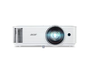 Мултимедиен проектор Acer Projector S1387n, DLP, Short Throw 0.5, WXGA (1280x800), 4000 ANSI Lumens, 20 000:1, 1x, HDMI 1.4x2, DC Out (5V/1A, USB-A), Component Video (D-sub), RCA, RJ45, RS232, Audio in/out, Speaker 16W, 3.1 kg, 3Y, White