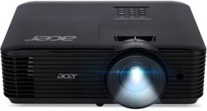Мултимедиен проектор Acer Projector X129H, DLP, XGA (1024x768), 4800 ANSI Lumens, 20 000:1, 1.1x, 3D ready, HDMI 1.4, VGA, DC Out (5V/2A, USB-A), RCA, Audio in, Speaker 3W, Bluelight Shield, LumiSense, 2.8kg, 2Y, Black