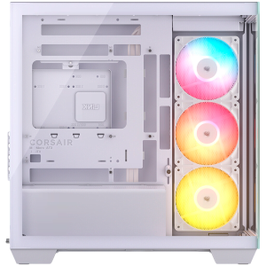 Corsair 2800X RS-R ARGB Panoramic Glass Micro-ATX Case, White