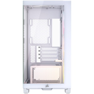 Corsair 2800X RS-R ARGB Panoramic Glass Micro-ATX Case, White