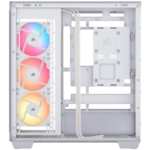 CORSAIR 3500X RSR ARGB Tempered Glass Mid-Tower, White