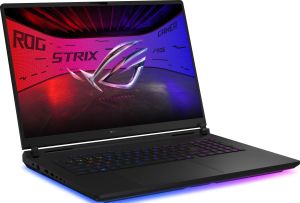 Лаптоп Asus ROG Strix SCAR 18 G835LXG-TQ489X (90NR0LF1-M00V80), двадесет и четириядрен Intel Core Ultra 9 290HX Plus 2.7/5.5 GHz, 18" (45.72 cm) UHD+ Mini LED Display & GF RTX 5090 24GB (HDMI), 64GB DDR5, 2TB SSD, 2x Thunderbolt 5, Windows 11 Pro