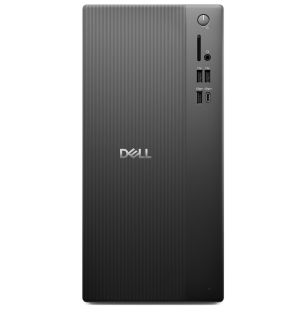 Настолен компютър Dell Pro Tower Essential QVT1260, Intel Core i5 14400 (20 MB cache, 10 Cores, up to 4.7GHz), 8GB, 8GBx1, DDR5, 4800MT/s, 512GB M.2 PCIe, Intel UHD Graphics 730, Wi-Fi 6, Keyboard&Mouse, 180W, Ubuntu, 3Y PS + Dell SE2426H, 23.8" LED