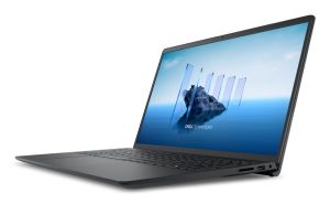 Лаптоп Dell Pro 15 Essential PV15250, Intel Core i7-1355U (10 cores, up to 5.00 GHz), 15.6" FHD (1920x1080) 120Hz WVA AG, 16 GB, 16 GB, DDR5, 5200 MT/s, 512GB M.2 PCIe NVMe, Intel UHD Graphics, FHD RGB cam, Wi-Fi 6, FPR, BG KBD, Ubuntu, Carbon Black (Plas