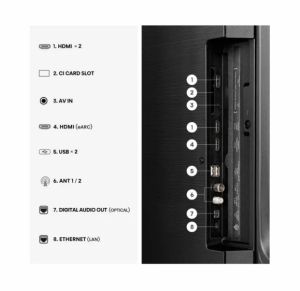Телевизор Hisense 65" E7S, 4K Ultra HD 3840x2160, QLED, Quantum Dot, HDR 10+, HLG, Dolby Vision, DTS Virtual X, Smart TV,Light Sensor,WiFi Direct, BT, Anyview Cast, 3xHDMI, 2xUSB, LAN, CI+, DVB-T2/C/S2, Black