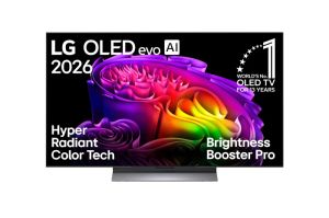 Телевизор LG OLED48G63LS, 48" UHD OLED evo, 4K (3840 x 2160), DVB-C/T2/S2, Full Cinema Screnn, Alpha 11 AI 4K, 120Hz Native (VRR 165Hz), ThinQ AI, HDR10, VRR, NVIDIA G-SYNC, AMD FreeSync, Dolby Vision, Dolby Atmos, Wi-Fi 6E, Bluetooth, HDMI, USB, Airplay 