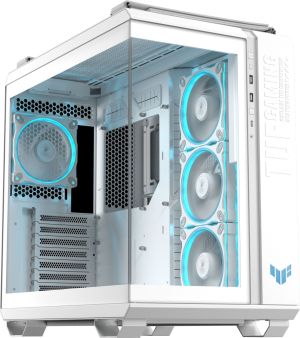 Кутия за компютър Asus TUF Gaming GT502 Horizon TG White
