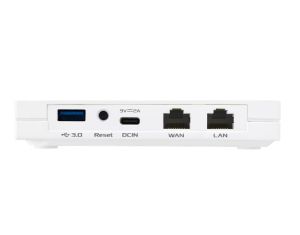 Рутер Asus Wireless Router, RT-AX57 Go, AX3000, Dual-Band, Dual-Core 1.3GHz CPU, 128MB/512MB Flash/RAM, Gigabit, AiProtection Classic, Traditional QoS, VPN Fusion, IPTV, OFDMA, Beamforming, AiMesh,Black
