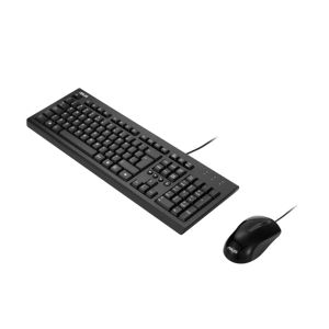 Комплект Asus U2000 KEYBOARD+MOUSE/BK/UI//WIN11/COPILOT, Wired, Black