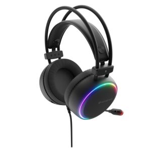 Слушалки Genesis Headset Neon 614 With Microphone RGB Illumination Black USB