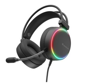 Слушалки Genesis Headset Neon 614 With Microphone RGB Illumination Black USB