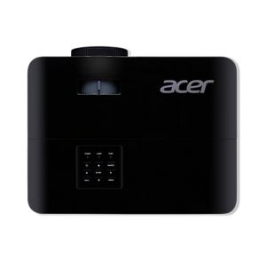 Мултимедиен проектор Acer Projector X1128H, DLP, SVGA (800x600), 4800 ANSI Lumens, 20 000:1, 1.1x, 3D ready, 40 degree Auto keystone, ACpower on, HDMI 1.4, VGA, RCA, USB(Type A), Audio in, Speaker 3W, 2.7kg, 2Y, Black