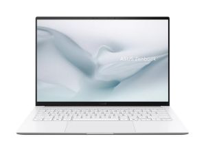 Лаптоп Asus Zenbook S UX5406AA-SU300XNA, Intel Ultra 9 386H 2.1 GHz (18MB Cache, up to 4.9 GHz,,14.0 OLED WQXGA+(WQ+) 2880*1800 500nits(HDR 1100nits) Glare , 120Hz, Glare , 32GB LPDDR5X on BD,1TB SSD, Backlit Kbd, Windows 11 Pro,Scandinavian White