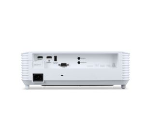 Мултимедиен проектор Acer Projector P1358i, DLP, WXGA (1280x800), 5000 ANSI Lumens, 20 000:1, 1.3x, HDMI 2x1.4, VGA, DC Out (5V/1A, USB-A), RCA, Audio in/out (3.5mm), Wireless dongle included, Speaker 10W, Bluelight Shield, Bag, 2.8kg, 3Y, White