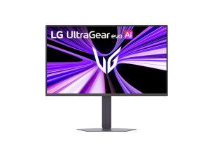 Монитор LG 27GM950B-B, UltraGear evo AI GM9,27" Hyper Mini LED 5K, IPS 1ms (GtG),Dual Mode 5K at 165Hz or 330Hz QHD,1000:1,750cd/m2,UHD (5120x2880),HDR 10,DCI-P3 95%, AMD FreeSync,G-SYNC Compatible,HDMI, DP,USB-C (90W PD),2x7W,Tilt,Height Adjust,Pivot, Bl
