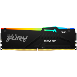 Kingston 64GB 6000MT/s DDR5 CL36 DIMM (Kit of 2) FURY Beast RGB