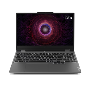 Лаптоп LENOVO LOQ 15AHP9 (83DX00GDBM), 15.6" FullHD (1920x1080) 144Hz, AMD Ryzen™ 7 7445HS (3.55GHz up to 4.7 GHz, 6 ядра), NVIDIA GeForce RTX4050 6GB GDDR6, 16GB DDR5, 512GB SSD M.2, White Backlit, no OS, Luna Grey 