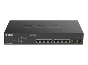 Комутатор D-Link 10-Port PoE+ Gigabit Smart Managed Switch