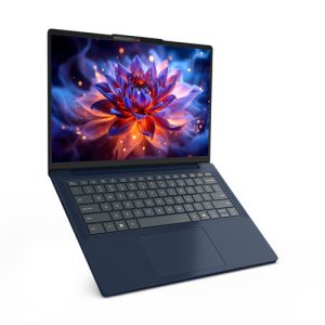Лаптоп LENOVO IdeaPad Slim 3 14IWC11 (83RQ00CQBM), 14" WUXGA (1920x1200) IPS, Intel Core™ 5 320 (6M Cache,1.5 GHz up to 4.6 GHz, 6 ядра), 16GB DDR5, 512GB SSD M.2, no OS, Cosmic Blue - Без адаптер