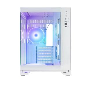 Кутия за компютър Chieftec Visio White + Chieftec Iceberg 240 RGB White + Chieftec Vega 850W ATX 3.1 White