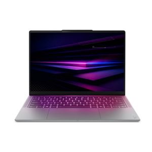 Лаптоп LENOVO Yoga Slim 7 14IPH11 (83QM001GBM), 14.0" WQXGA+ (2880x1800) OLED 120Hz, Intel Core™ Ultra 7 355 (2.3 GHz up to 4.7 GHz, 8 ядра), 32GB LPDDR5x, 1TB SSD M.2, Backlit KBD, Windows 11 Home, Luna Grey