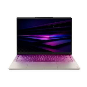 Лаптоп LENOVO Yoga Slim 7 14IPH11 (83QM001DBM), 14.0" WQXGA+ (2880x1800) OLED 120Hz, Intel Core™ Ultra 7 355 (2.3 GHz up to 4.7 GHz, 8 ядра), 32GB LPDDR5x, 1TB SSD M.2, Backlit KBD, Windows 11 Home, Seashell