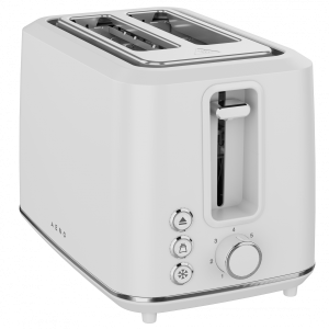Electric Toaster, white, 220-240V, 50-60Hz, 920-1080W, 2 slots, 3 modes, 7 browning levels