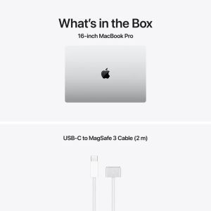 Лаптоп Apple 16-inch MacBook Pro: Apple M5 Max chip with 18-core CPU and 40-core GPU, 48GB, 2TB SSD - Silver