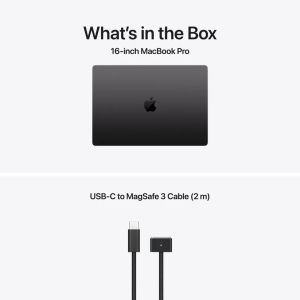 Лаптоп Apple 16-inch MacBook Pro: Apple M5 Max chip with 18-core CPU and 40-core GPU, 48GB, 2TB SSD - Space Black