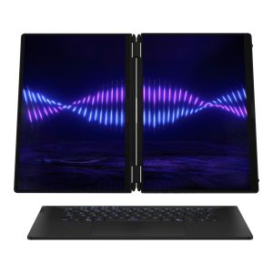 Лаптоп Asus ROG Zephyrus Duo 16, GX651AX-SR086X, Intel Ultra 9 16.0 OLED WQXGA+(WQ+) 2880X1800 16:10 Bend+500nits(HDR 1100nits) Glare DCI-P3:100%,120 HzLPDDR5X 64GB (onbd) ,2TB G4,RTX5090 24 GB G5,Wi-Fi 7 ,Backlit Kbd 1-Zone RGB, Windows 11 Pro,Stell