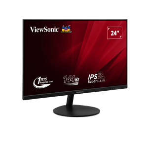 Монитор VIEWSONIC VA24E2-H, 23.8” SuperClear IPS, FullHD (1920x1080) 144Hz, 16:9, 1ms, 250cd/m2, 1000:1, VGA, HDMI, Black