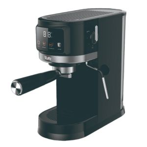 Еспресо машина Oliver Voltz OV51171O, 1575 W, 20 бара, Крема диск, LED дисплей, Черен