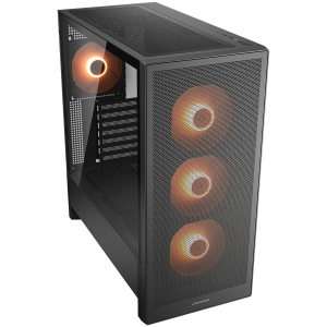 COUGAR MX230 RGB PC Case, Mid Tower, Black